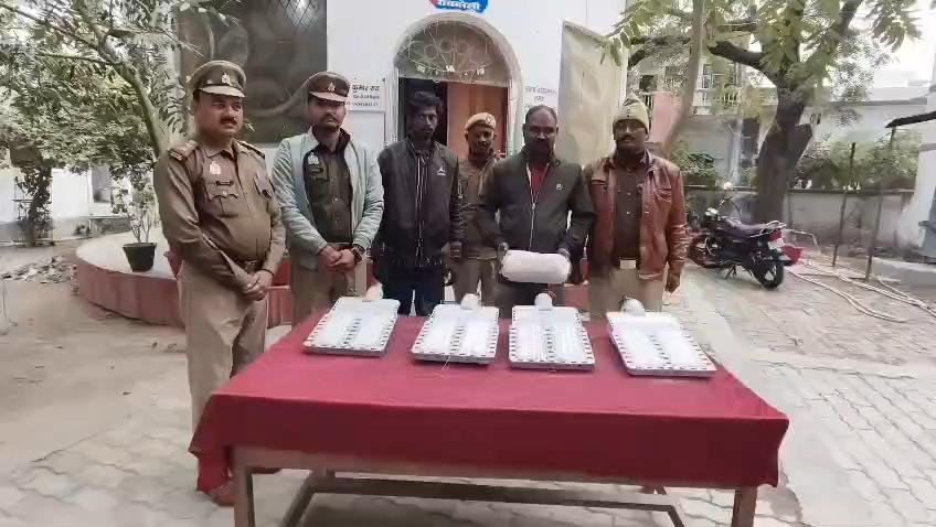 रायबरेली:रायबरेली पुलिस ने शातिर चोर गैंग का किया भंडाफोड़