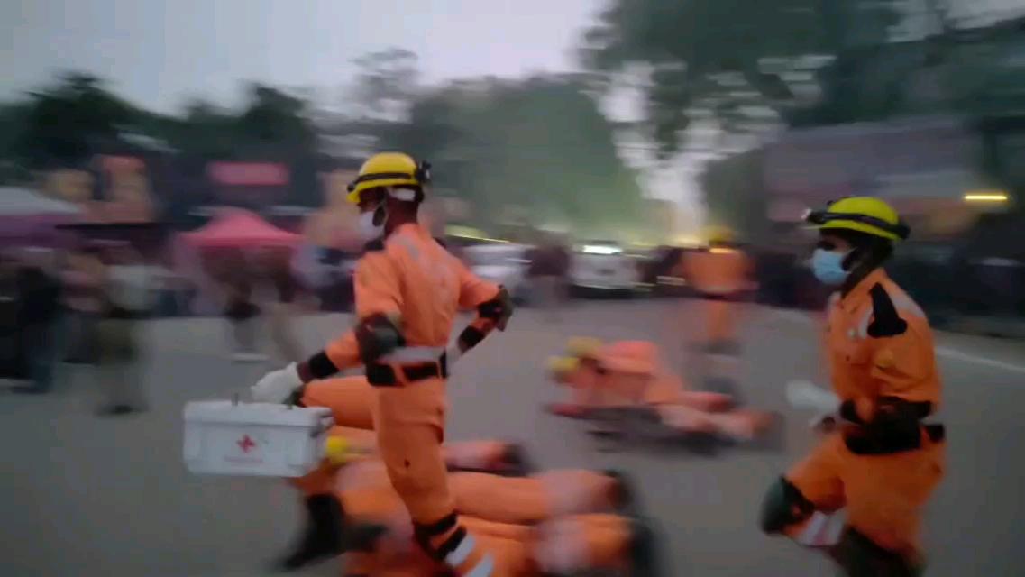 इटावा में ब्लैकआउट मॉक ड्रिल, युद्धकालीन तैयारी का अभ्यास