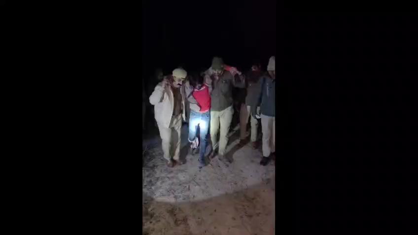 भमोरा पुलिस ने मुठभेड़ में बाइक चोरी व लूट के दो शातिर अपराधी को किया गिरफ्तार