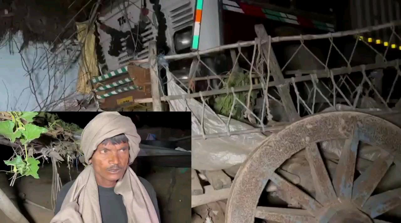 अनियंत्रित ट्रक दुकान में घुसा, दुकान के अंदर सो रहे दुकानदार की दर्दनाक मौत, ट्रक चालक फरार